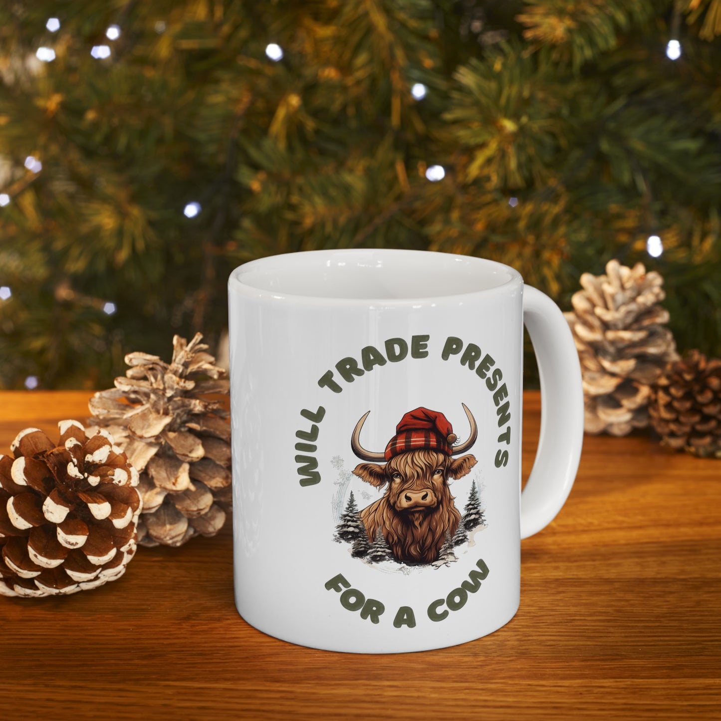 Highland Christmas Mug