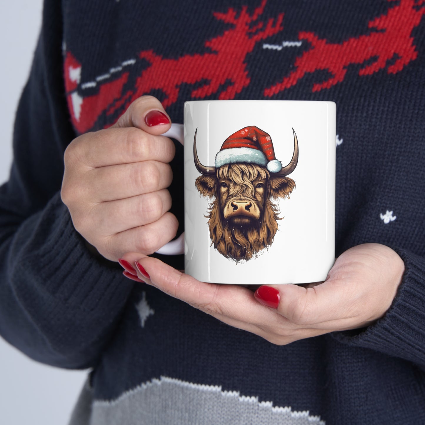 Highland Holiday Cheer Mug