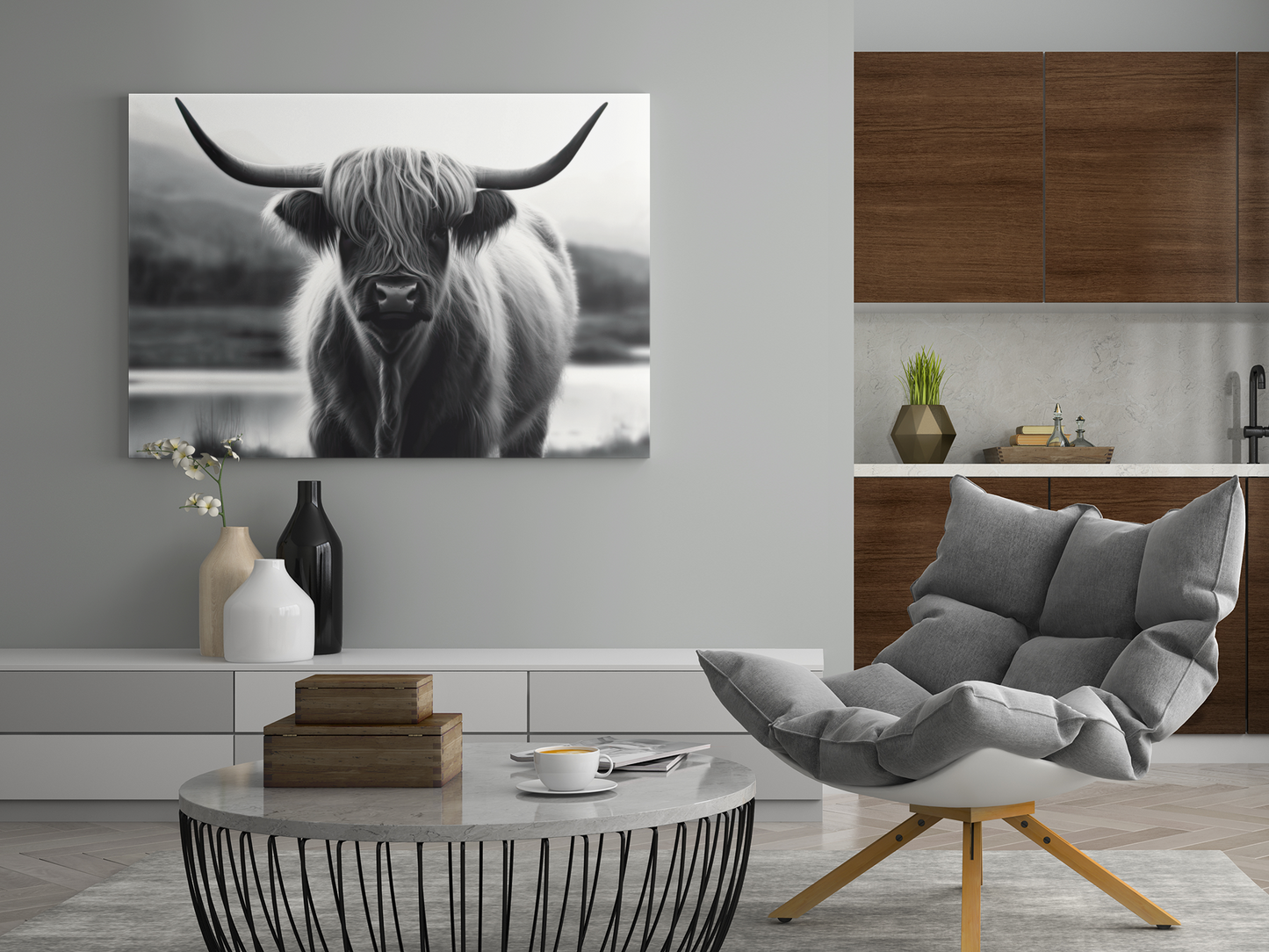 Greyscale Highland Haven