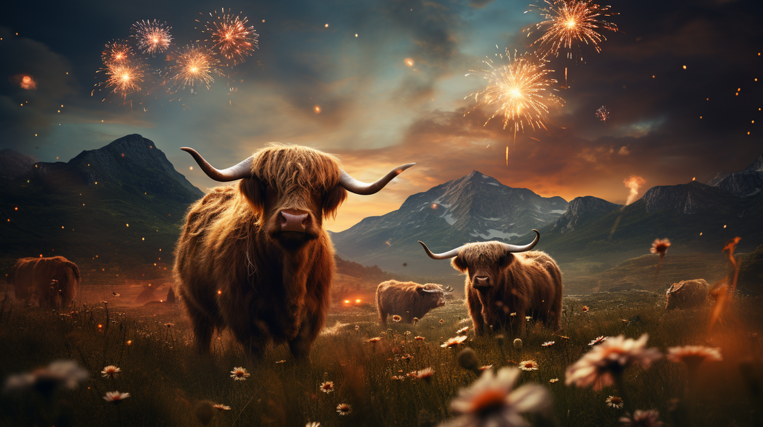 Bonfire Night and Highland Cows: A Celebration of Fire and Furry