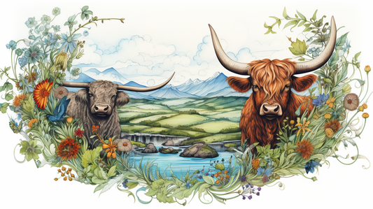 Highland Cows: More Than Just Grazers – How These Cattle Impact Biodiversity