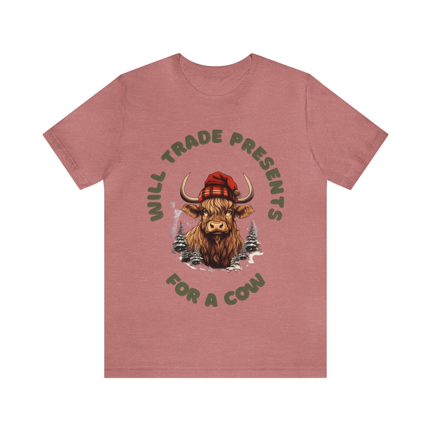 Highland Cow Christmas Shirt