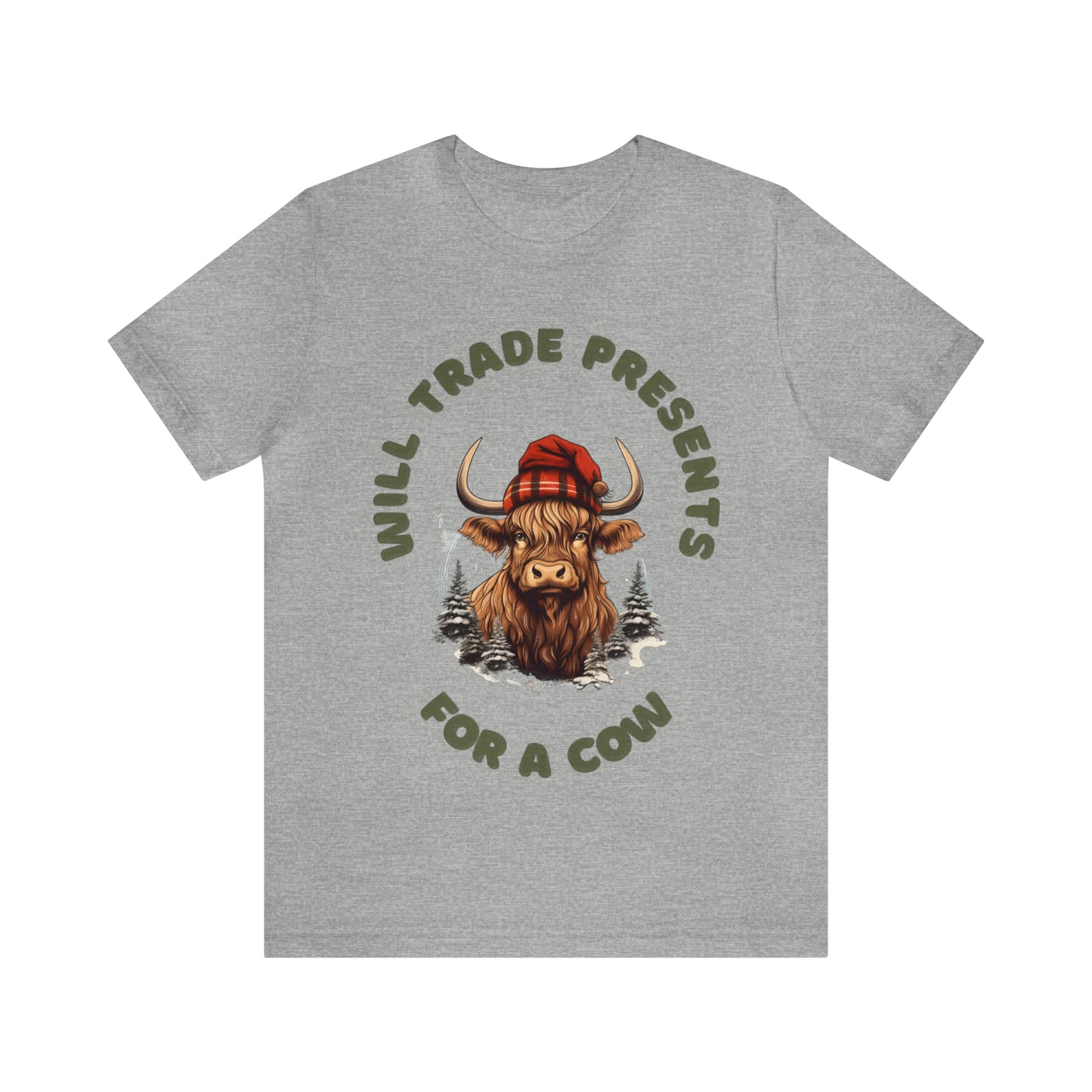 Highland Cow Christmas Shirt