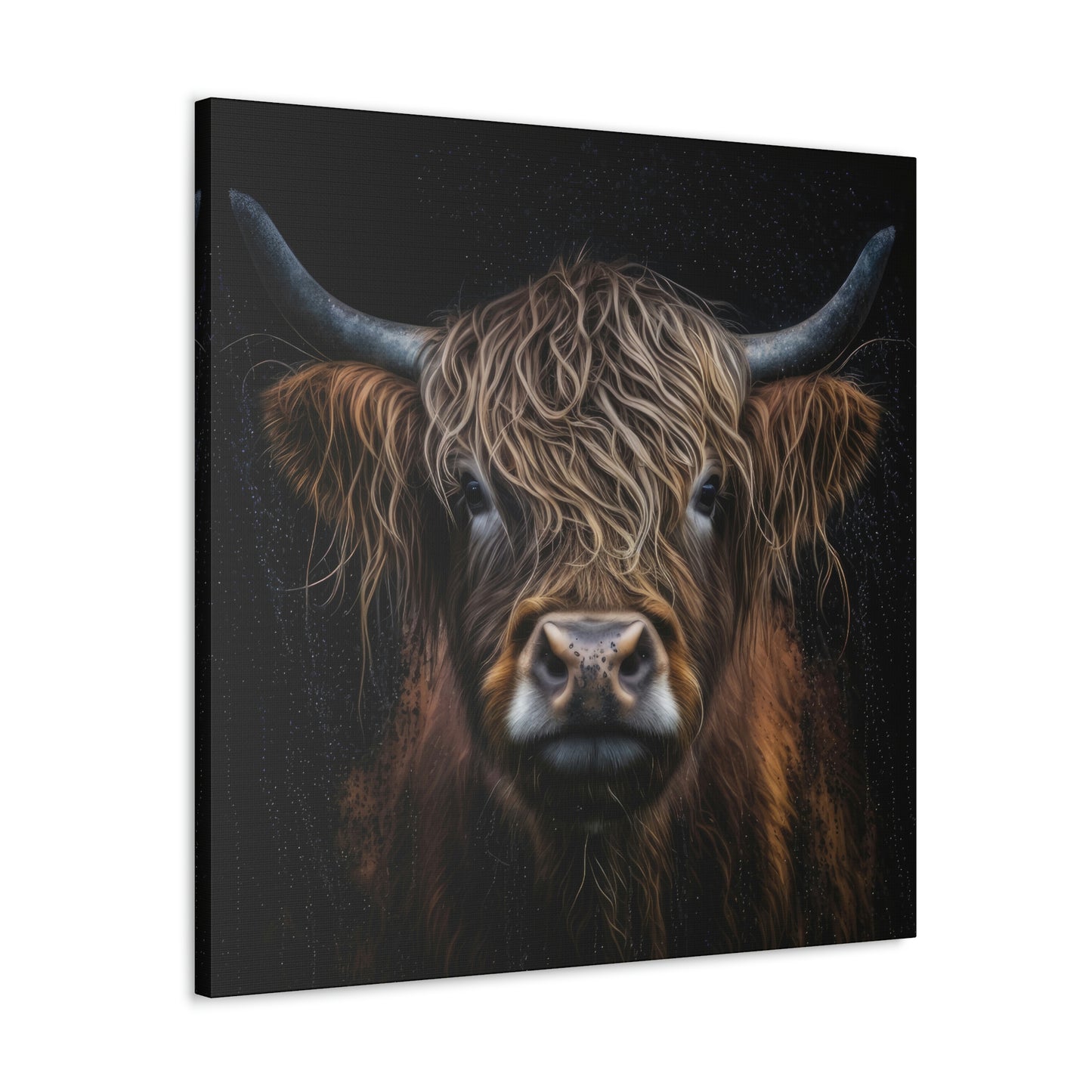 Tender Gaze: The Deep, Expressive Eyes of a Highland Cow